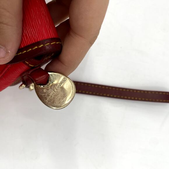 Dooney & Bourke Red Textured Wristlet - Picture 5 of 5